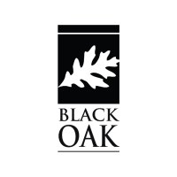 Black Oak Logo (text "BLACK OAK" and a leaf)