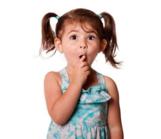 Alternative Facts - Little girl Shhhh! 